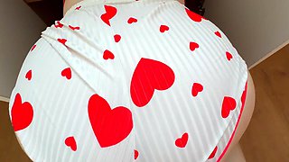 sis in Jammies Stuck In the Closet and I Boinked Her - Spunk on butt