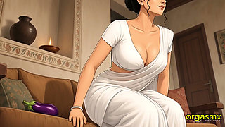Desi Hot Lonely Widow Passionate Encounter with Caring Older Man Part 2