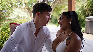Monster Dick Destroy the Tight Ass of Yasmina Khan for San Valentine S