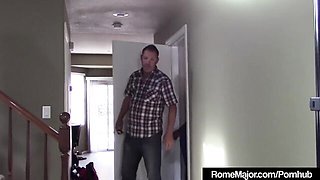 Funny Rome Major at 4some smut