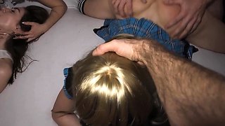 College Sluts Try Swinger Party