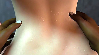 3D Horny Slut Mature MILF Wearing Hot Lingerie Cheating with Old Dick