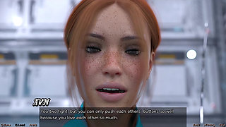 Stranded in Space - First Kiss with Red Head Haylee