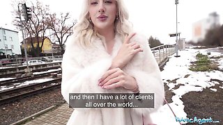 Public Agent featuring Martin Gun's sunflower doll smut