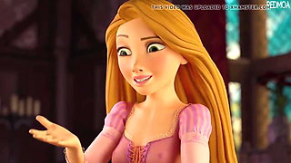 Rapunzel Gives Intense Blowjob! - Extended Version