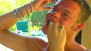 Blonde Babe Enjoys Passionate Outdoor Sex with Intense Pussy Licking