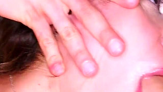 Double Penetration in the Tight Pussy of an 18-year-old Girl