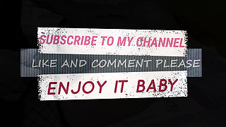 Husband Destroys My Ass Deeply with a Huge Black Cock, Humiliates Me, I Am His Slave and He Makes Me Cum