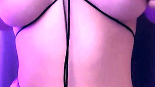 Hottest brunette solo webcam masturbation 2