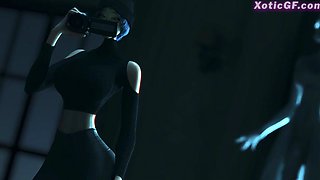The Mysterious Silver Ladyboy of the Abandoned House (Animation) Exclsuive