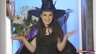 Mummy gets trick or handle cock in the douche