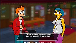 Lustfield Hentai Sex Game Parody Sex Scenes Gameplay Part 2 [18+] - Marge Simpson