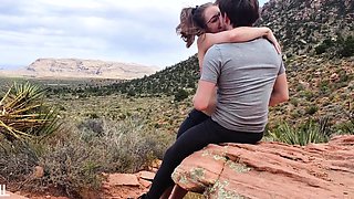 Cute Couple Have Sex on Public Trail - LindseyLove