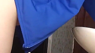 Students in Full Rapid in the College Bathroom