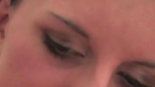 Skinny Girl Jeanie Gets Pounded by Mature BBW Ada with a Strapon!