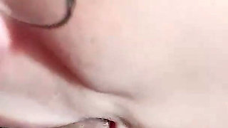 Spontaneous Bed Fuck Foot Tease, Deep POV Blowjob, Toy Clit Buzz, Hard Missionary Orgasm, Cowgirl Ride & Facial Cumshot