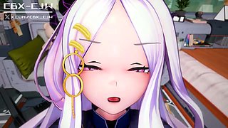 Hentai chick enjoys anal sex at the gym