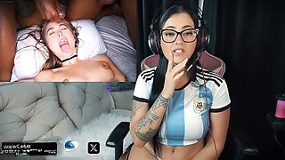 Maturer, hand job, react compilation