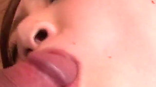 Japanese Cums Scene-3_busty Japanese Woman in Lingerie Enjoys a Group Bukkake