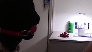 MILF Mouth-fucked with Ring Gag and Massive Throat Cumshot