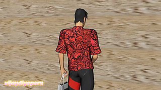 Caught My Friend's Mom Hardcore Fucking Stranger Man - Big Ass Indian Aunty Rough Sex