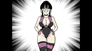 Hot brunette milf, biggest dicks, hentai fuck