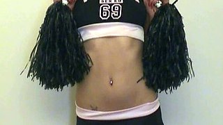 Cute curly brunette solo webcam masturbation