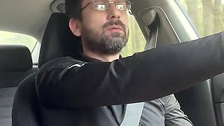 She Couldn’t Wait - MILF Blowjob & Handjob While Driving - Public Car Sex Kingyordanov