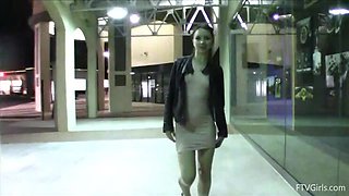 Teen Roller Skater Aurora Exposed