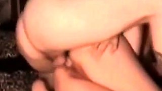 Amateur Asian Girl's First Anal Fuck at Home