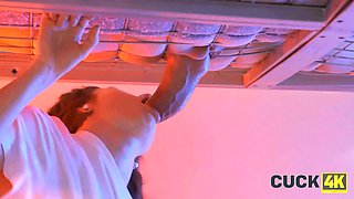 Cuck4k. my pussy got raw in the hostel... what happened after?