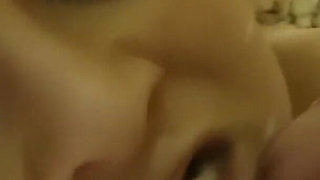 Busty Blonde Fucked by Two Big Cocks