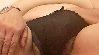 MILF Seducing with Her Hairy Pussy