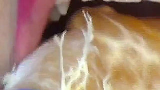 Hot Fun Swallowing Big Tangerines