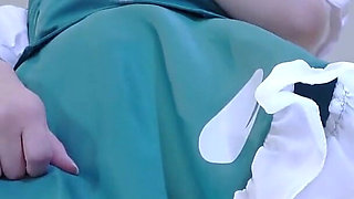 Cosplay Encounter. Nurse Style Cosplayer Shares a Playful and Intimate Private Session in Character - Part 2