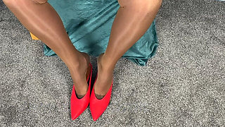 Aunty Sandra Layered in Her Very Sexy Long Line Girdle. Vgq68