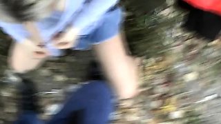 Blonde teen Kiara Knight hot POV blowjob and fucking on cam