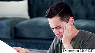 Mom Wants To Breed featuring Natasha Nice and Spencer Scott's bisexual threesome dirt