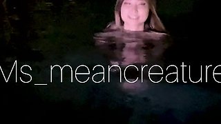 NUDE SWIMMING & CLIMAX - @MSBREEWC