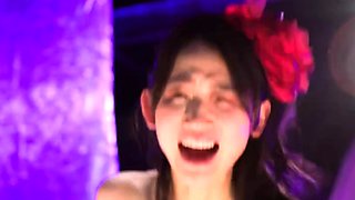 Small titted Asian deep nub and ass fuck
