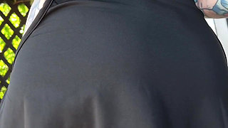 No Panties Surprise Reveal