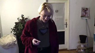 Blonde & Brunette Enjoy Outdoor Czech Streets Fucking