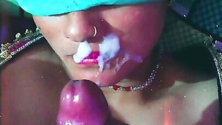 Indian bhabhi cum compilation and creamy face