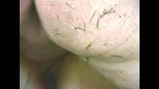 Mature Masked Couple Outdoor Fuck with Cum in Mouth and Big Tits