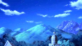 Secret Moment in the night under a fading moon