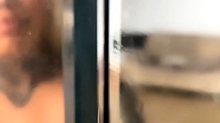 Great Big Boobs On Masturbating Redhead