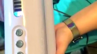 Sperm bank nurse in New York uses a matching to collect my cum