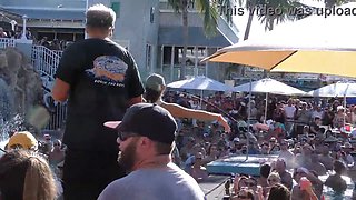 Key west bare fuckslut pool party uncircumcised and raw