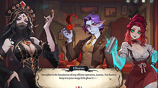 Hotel Tales SPOOKY HENTAI Game Ep.5 GHOST bartender is TEASING COWGIRL style !