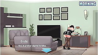 Car Toon - House Chores #36: Milf Stepmom Seduces Me With Sexy Maid